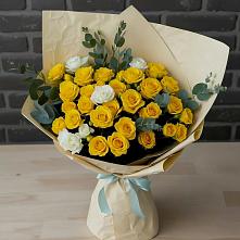 Букет цветов из:  Розы в Гидроузел