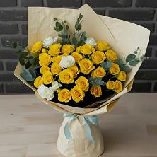 Букет цветов из:  Розы в Гидроузел