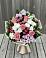 Букет цветов из: Альстромерии, Гвоздики, Розы и Хризантемы в Гидроузел