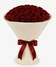 Букет 101 Бордовая роза Блэк Бакарра в Гидроузел