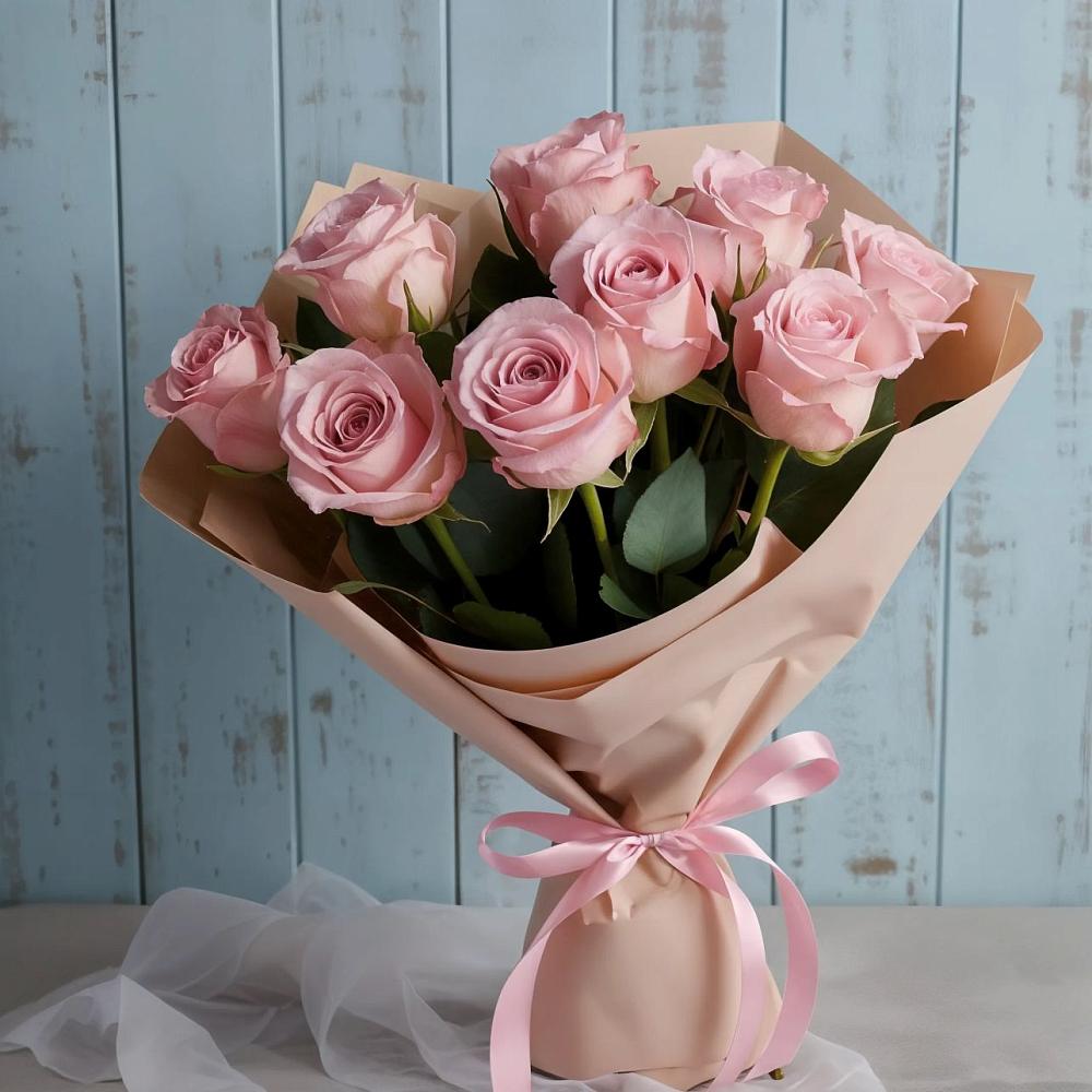 Букет цветов из: Розы в Гидроузел