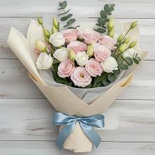 Букет цветов из:  Лизиантусы в Гидроузел