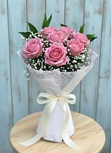 Букет цветов из:  Розы #REPLACE_PRED# Гидроузел