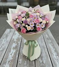 Букет цветов из:  Розы и Хризантемы в Гидроузел