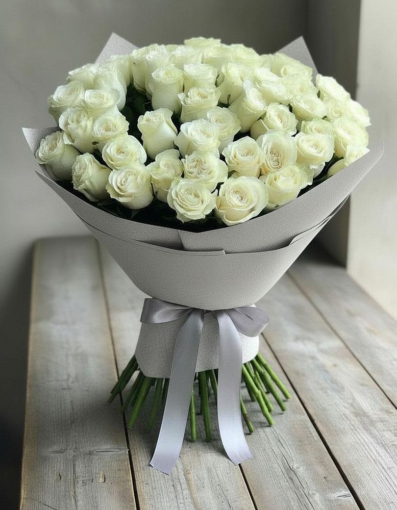 Букет 35 Белых роз в Гидроузел