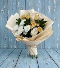 Букет цветов из:  Розы и Хризантемы #REPLACE_PRED# Гидроузел