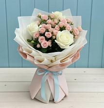 Букет цветов из:  Розы в Гидроузел