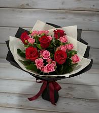 Букет цветов из:  Розы #REPLACE_PRED# Гидроузел