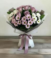 Букет цветов из:  Хризантемы и Розы #REPLACE_PRED# Гидроузел