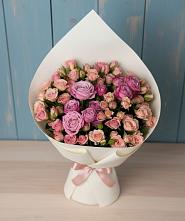 Букет цветов из:  Розы #REPLACE_PRED# Гидроузел