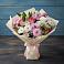 Букет цветов из: Хризантемы, Альстромерии и Розы в Гидроузел